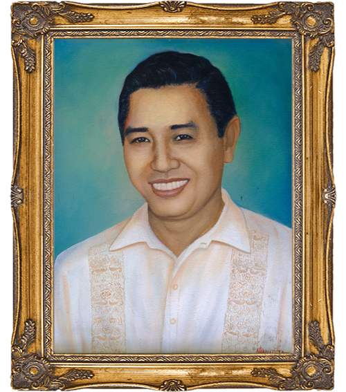 Portrait of former Mayor Juanito Martinez